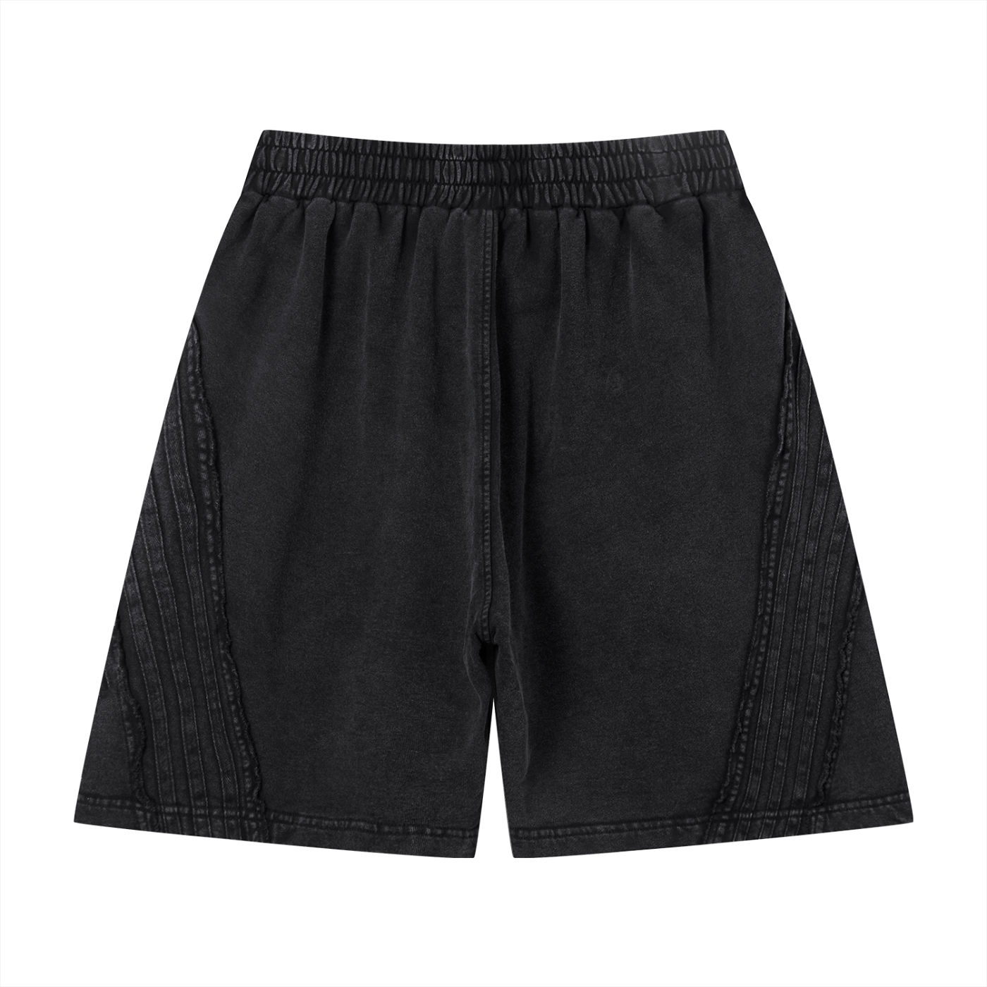 Essential Raw Edge Shorts — Vintage Wash