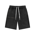 Essential Raw Edge Shorts — Mineral Wash