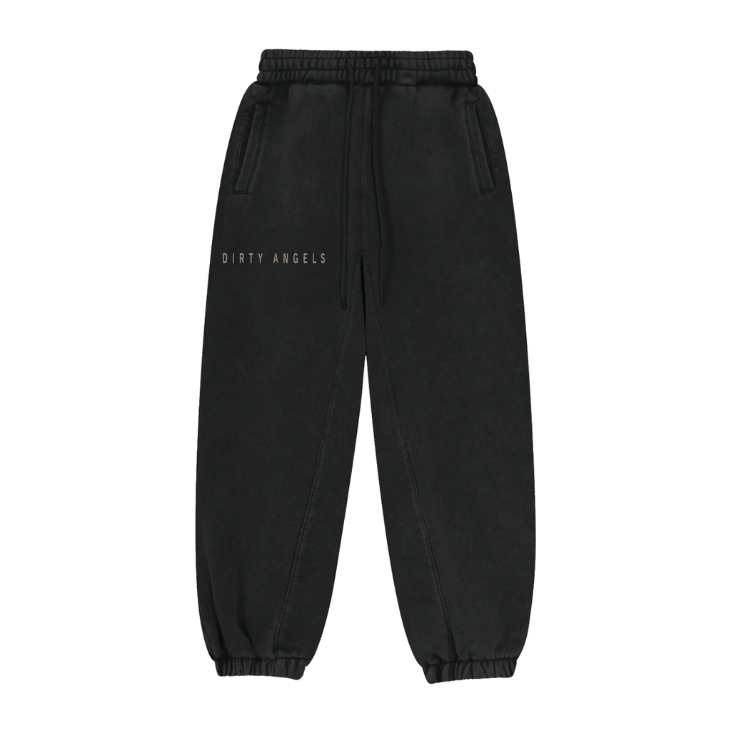 Essential Fleece Joggers — Black
