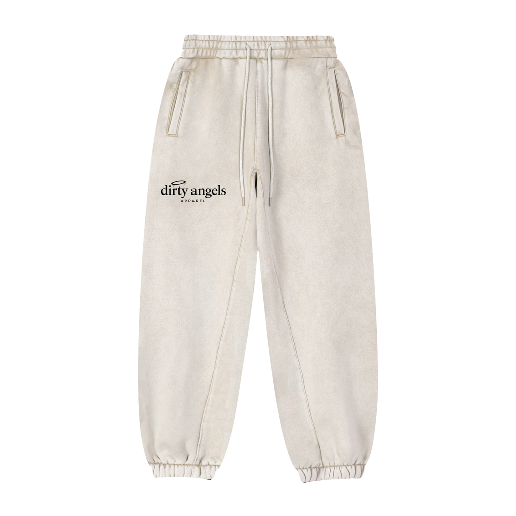 Essential Fleece Joggers — Apricot